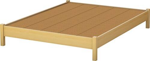 Angle Standard. South Shore - Step One Collection 60" Queen Platform Bed.