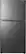 Front. Insignia™ - 21 Cu. Ft. Top-Freezer Refrigerator - Black Stainless Steel.