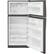 Alt View 11. GE - 20.8 Cu. Ft. Top-Freezer Refrigerator.