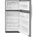Alt View Zoom 11. GE - 20.8 Cu. Ft. Top-Freezer Refrigerator.