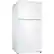 Angle. Samsung - 21.1 Cu. Ft. Top-Freezer Refrigerator - White.