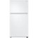 Front Zoom. Samsung - 21.1 Cu. Ft. Top-Freezer Refrigerator - White.