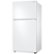 Left Zoom. Samsung - 21.1 Cu. Ft. Top-Freezer Refrigerator - White.