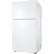 Left. Samsung - 21.1 Cu. Ft. Top-Freezer Refrigerator - White.