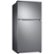 Angle Zoom. Samsung - 21.1 Cu. Ft. Top-Freezer Refrigerator with  FlexZone and Ice Maker - Stainless steel.