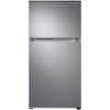 Samsung - 21.1 cu. ft. Top-Freezer Refrigerator with FlexZone - Stainless Steel