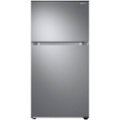 Front Zoom. Samsung - 21.1 cu. ft. Top-Freezer Refrigerator with FlexZone - Stainless Steel.