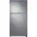 Front. Samsung - 21.1 cu. ft. Top-Freezer Refrigerator with FlexZone - Stainless Steel.