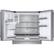 Alt View 11. Samsung - 22.7 Cu. Ft. 4-Door Flex French Door Counter-Depth Fingerprint Resistant Refrigerator - Stainless steel.