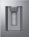 Alt View Zoom 2. Samsung - Family Hub 22.2 Cu. Ft. Counter Depth 4-Door French Door Fingerprint Resistant Refrigerator - Stainless steel.