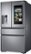 Left Zoom. Samsung - Family Hub 22.2 Cu. Ft. Counter Depth 4-Door French Door Fingerprint Resistant Refrigerator - Stainless steel.