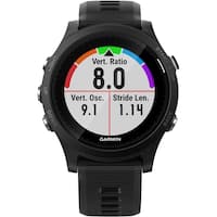 Garmin - Forerunner 935 GPS Heart Rate Monitor Watch - Black - Front_Zoom