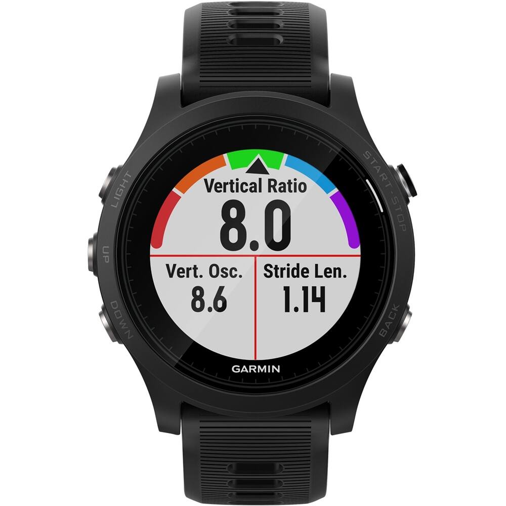 Alt View 13. Garmin - Forerunner 935 GPS Smartwatch 30mm Fiber-Reinforced Polymer - Black.