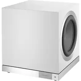 B&W - DB Series Dual 12" Powered Subwoofer - Satin white