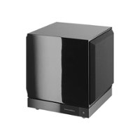 Bowers & Wilkins - DB Series Dual 8" Powered Subwoofer - Gloss black - Front_Zoom