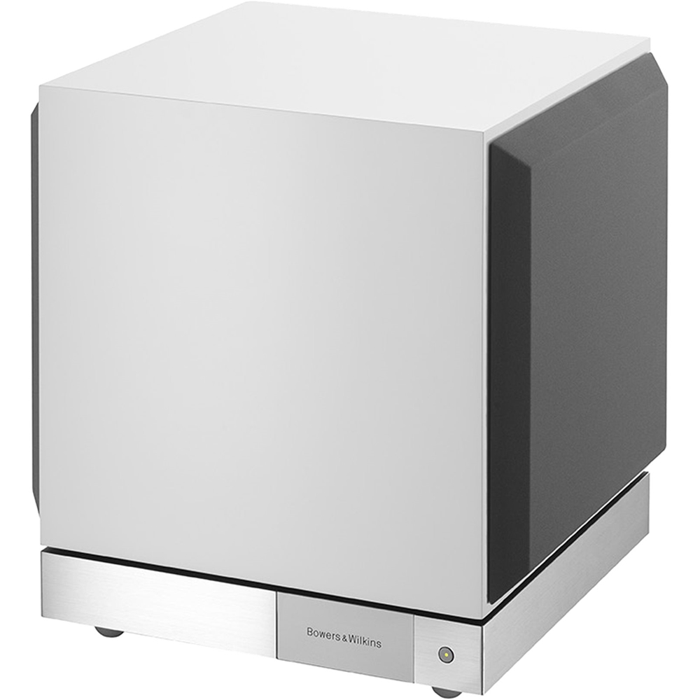 Left View: Bowers & Wilkins - DB Series Dual 8" Powered Subwoofer - Satin white