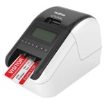 Front Zoom. Brother - QL-820NWB Professional Label Printer - White/Black.