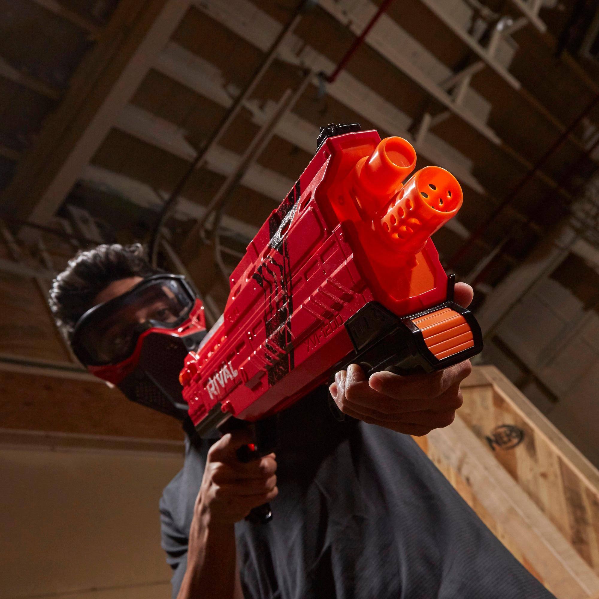 Best Buy: Nerf Atlas XVI-1200 Blaster Red B3856