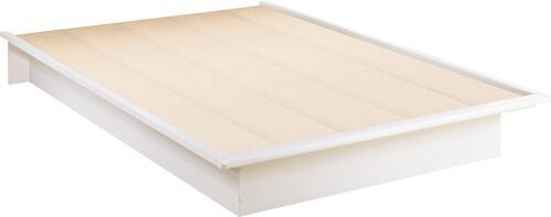 South Shore - Step One Collection 54" Full Platform Bed-Angle_Standard