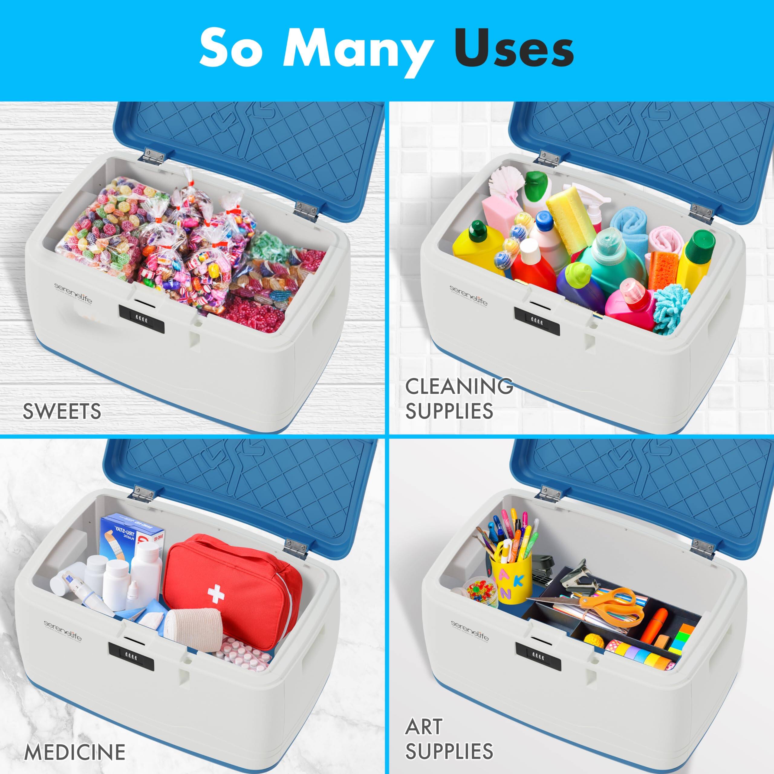 So Many Uses

SWEETS

CLEANING SUPPLIES

MEDICINE

ART SUPPLIES