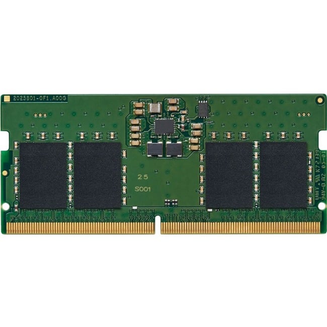 Kingston - 8GB DDR5 SDRAM Memory Module - For Notebook - 8 GB - DDR5-5600/PC5-44800 DDR5 SDRAM - 5600 MHz Single-rank - Unknown