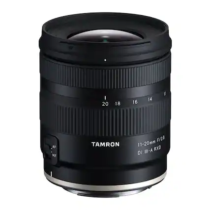 TAMRON
11-20mm F/2.8
Di III-A RXD
AF - MF
20 18 16 14 11