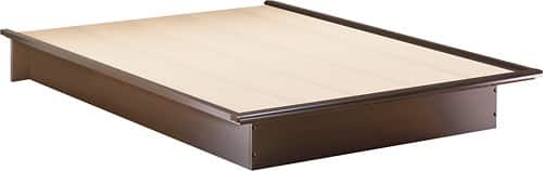 Angle Standard. South Shore - Step One Collection 54" Full Platform Bed.