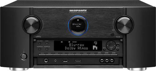  Marantz - SR 9.2-Ch. Hi-Res With HEOS 4K Ultra HD A/V Home Theater Receiver - Black