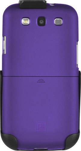  Platinum Series - Case with Holster for Samsung Galaxy S III Cell Phones - Purple