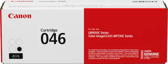 Front. Canon - 046 Toner Cartridge - Black.