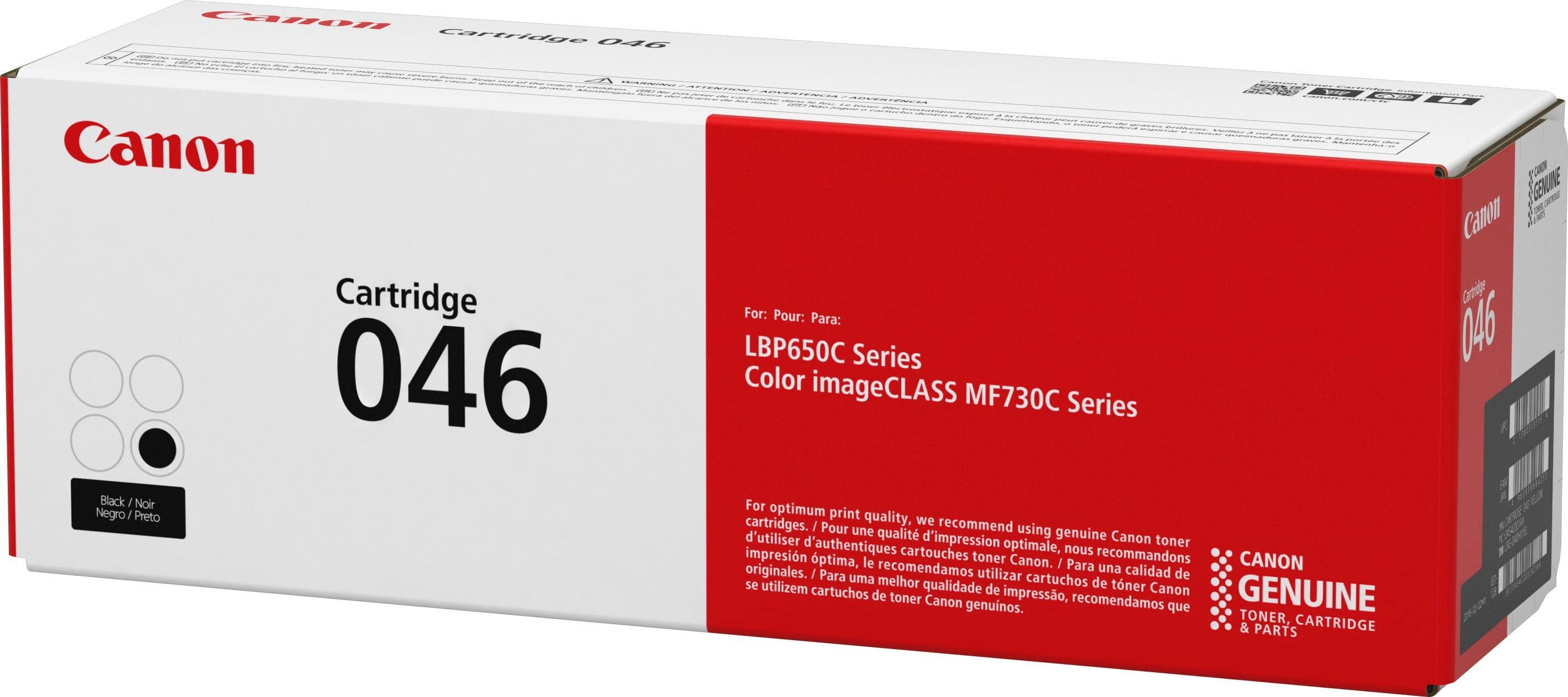 Alt View 1. Canon - 046 Toner Cartridge - Black.