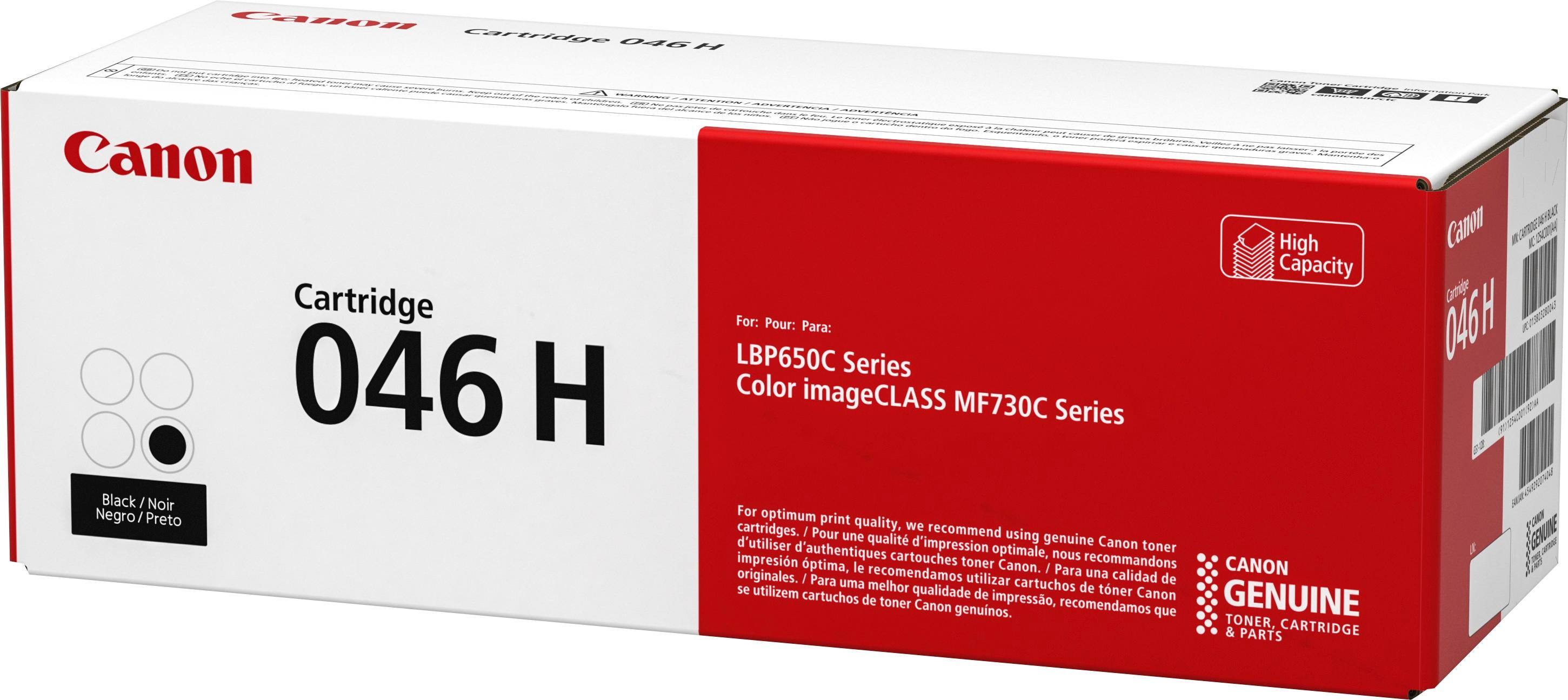 Alt View 1. Canon - 046 H XL High-Yield Toner Cartridge - Black.