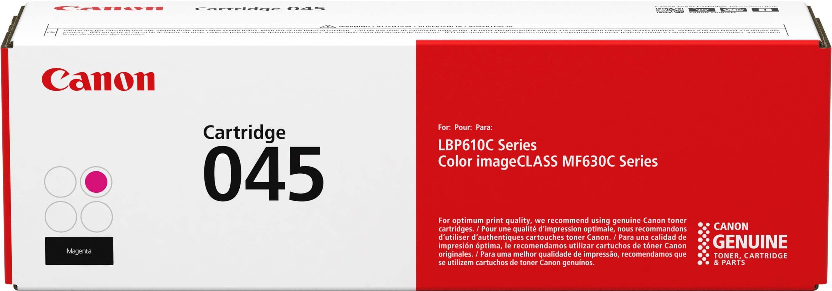 Front. Canon - 045 Toner Cartridge - Magenta.