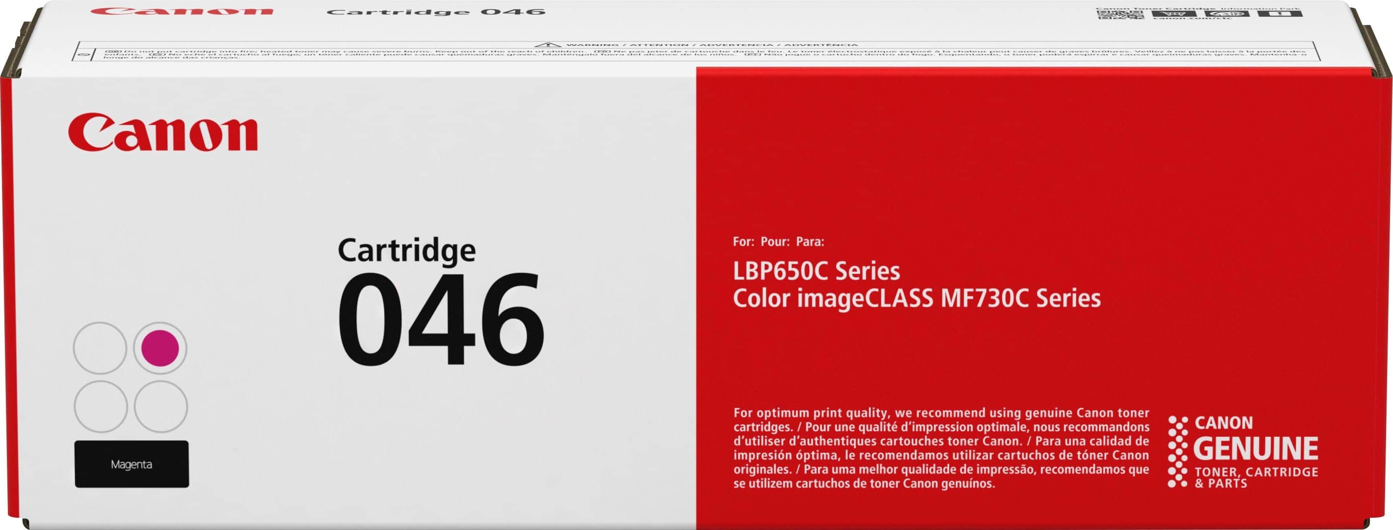 Front. Canon - 046 Toner Cartridge - Magenta.