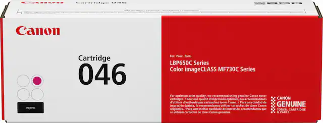 Front. Canon - 046 Toner Cartridge - Magenta.