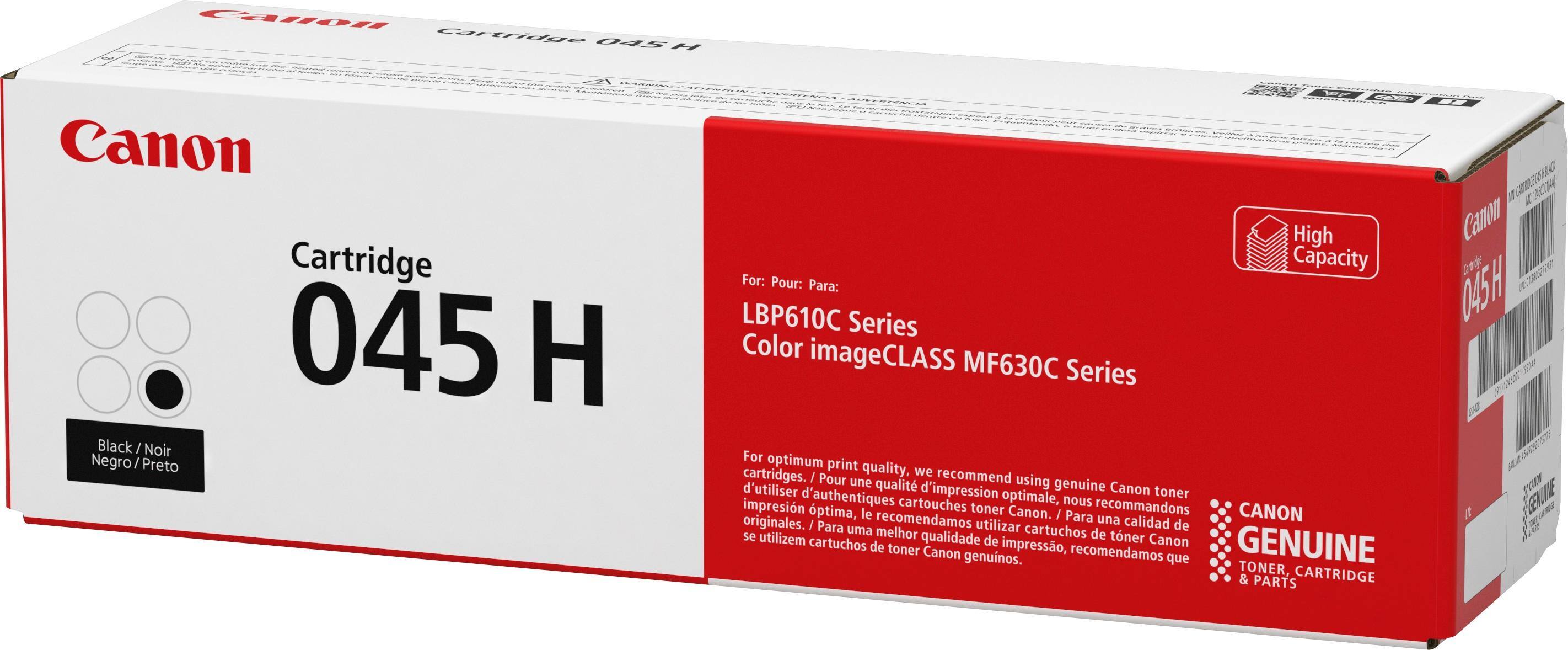 Alt View 1. Canon - 045 H High-Yield Toner Cartridge - Black.