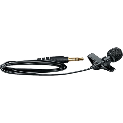 Shure - MVL Omnidirectional Condenser Lavalier Microphone