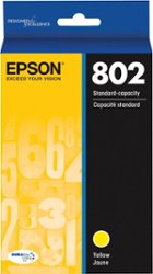 Epson - 802 Standard Capacity Ink Cartridge - Yellow - Front_Zoom