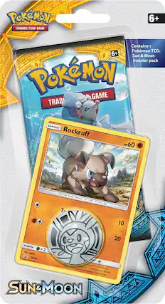 Front. Pokémon - Sun & Moon Checklane Booster Trading Cards - Styles May Vary.