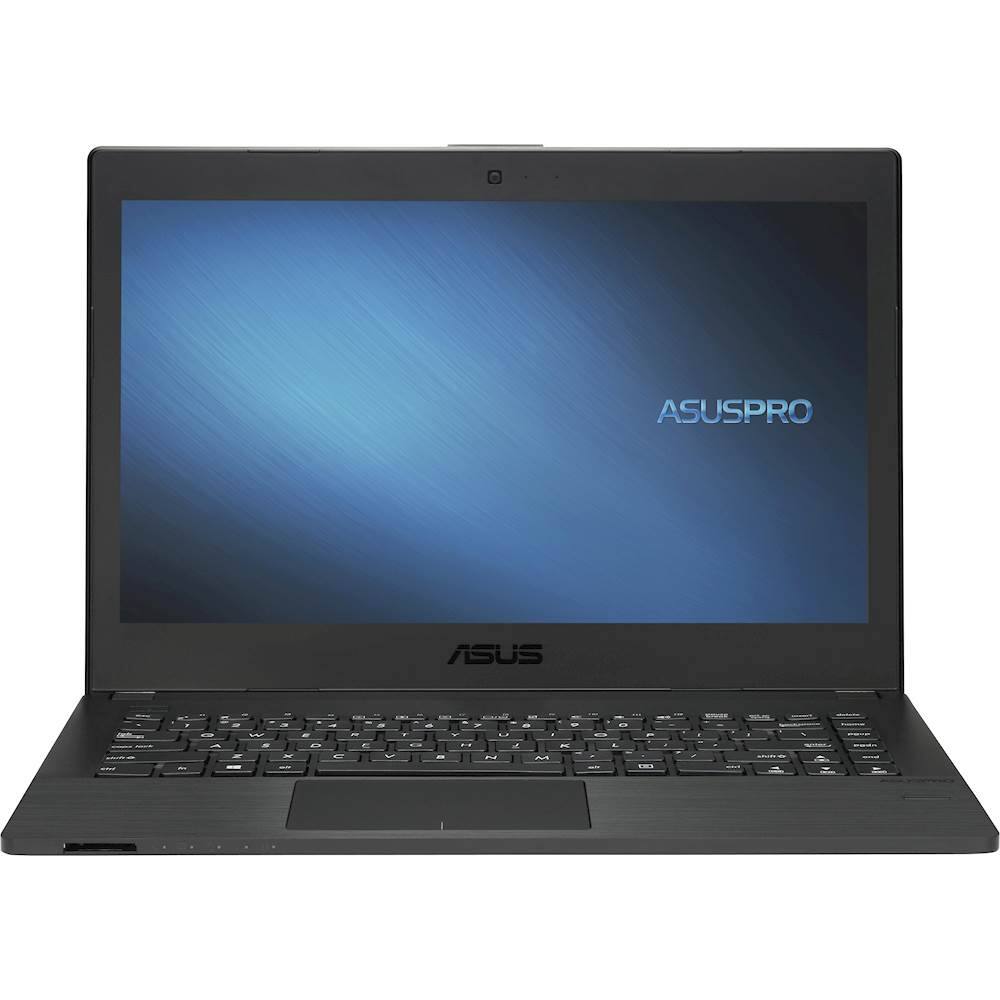 Asus - P-Series 14" Laptop - Intel Core i5 - 8GB Memory - 256GB Solid State Drive - Black - Larger Front