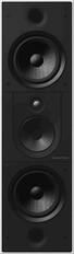 Front. Bowers & Wilkins - Passive 3-Way In-Wall Speaker (Each) - Gray.