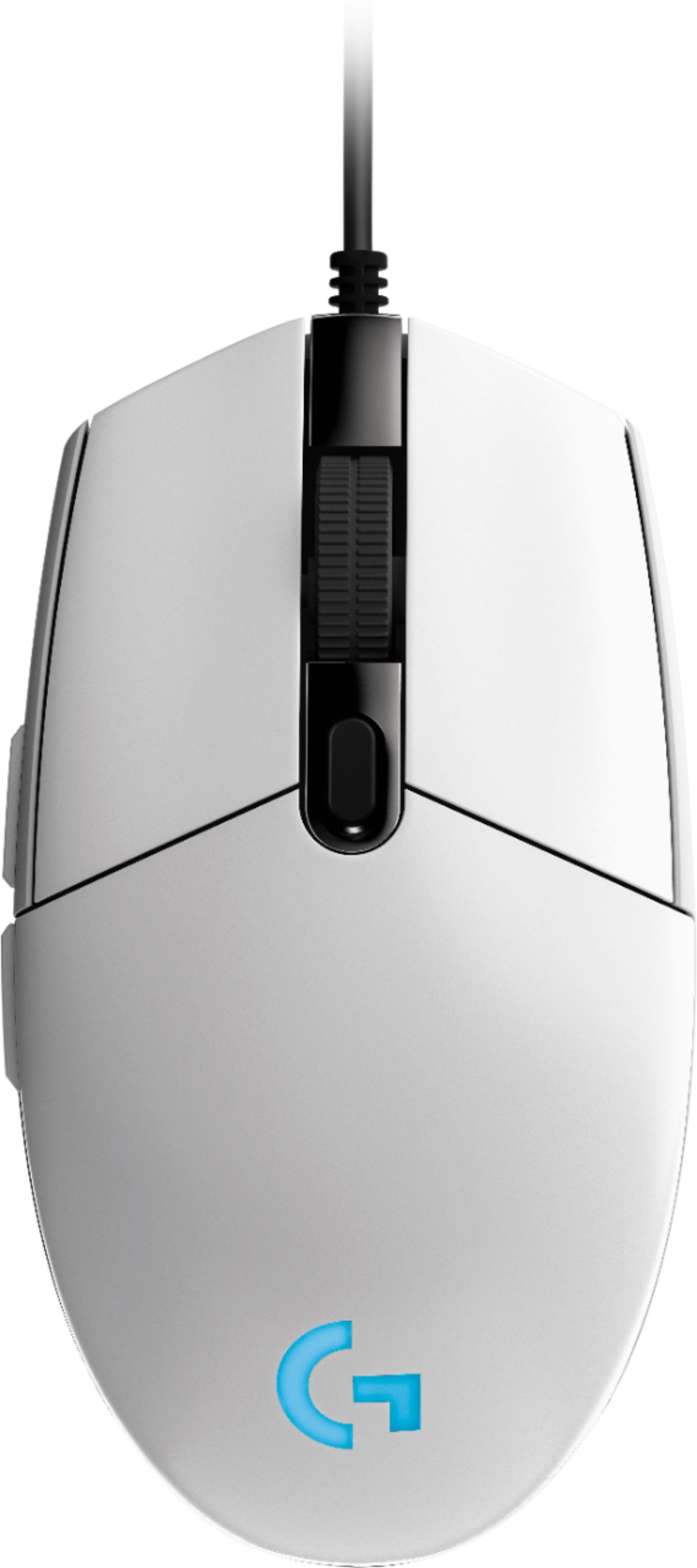 fedme at opfinde kapital Logitech G203 Prodigy Wired Optical Gaming Mouse with RGB Lighting White  910-005081 - Best Buy