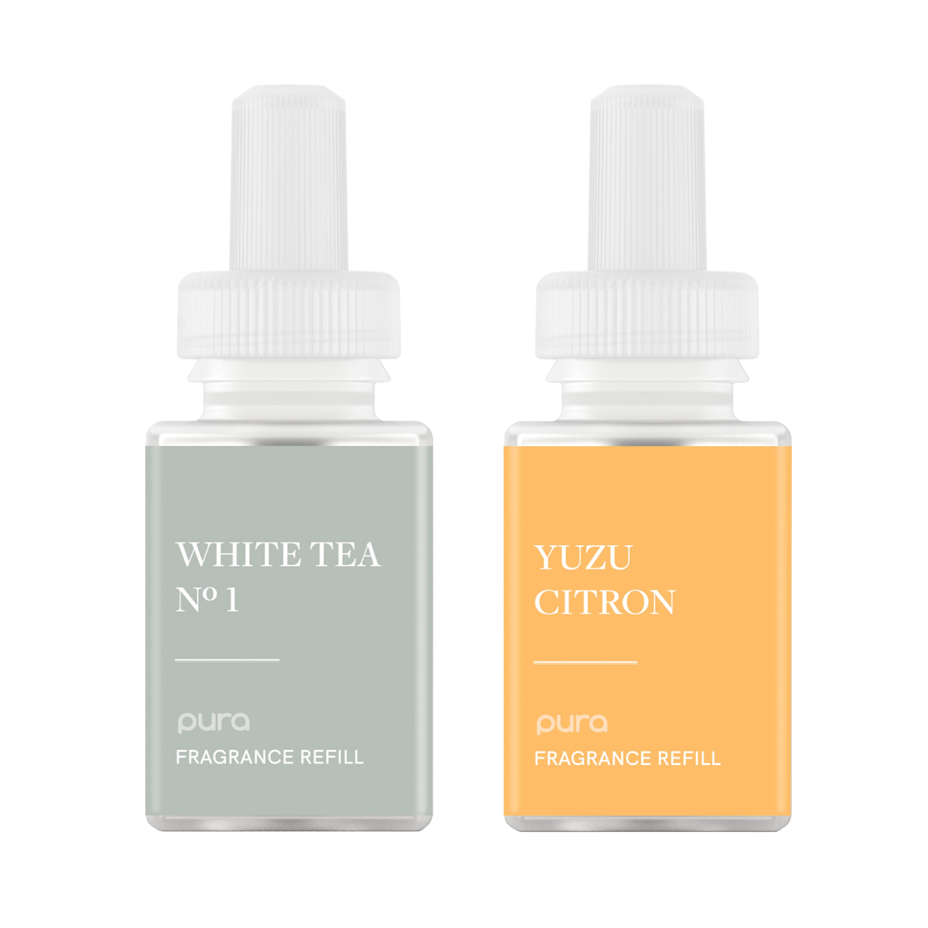 WHITE TEA N° 1  
YUZU CITRON  
pura FRAGRANCE REFILL  
pura FRAGRANCE REFILL