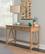 Alt View 20. Linon Home Décor - Tressa Solid Wood Desk With Drawer - Driftwood.