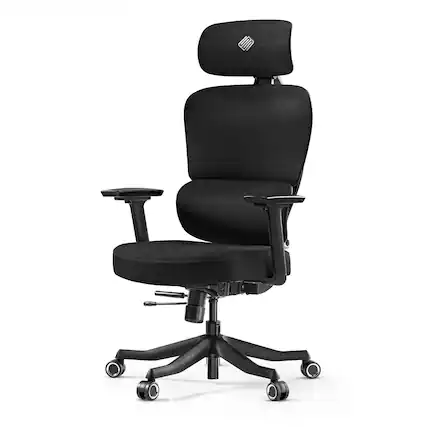 Front. Eureka Ergonomic - Ergonomic Gaming Chair with Adjustable Lumbar Support - Grey.