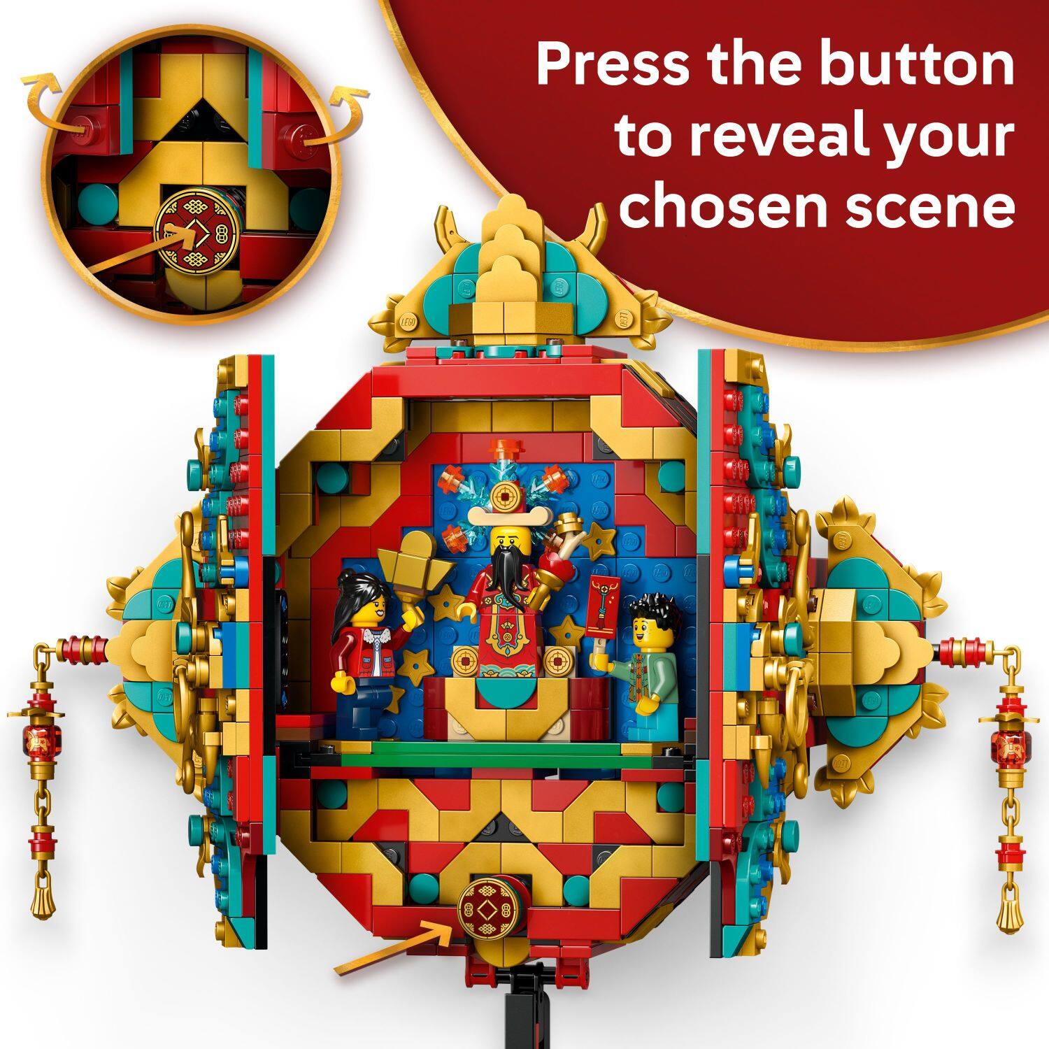 Press the button to reveal your chosen scene