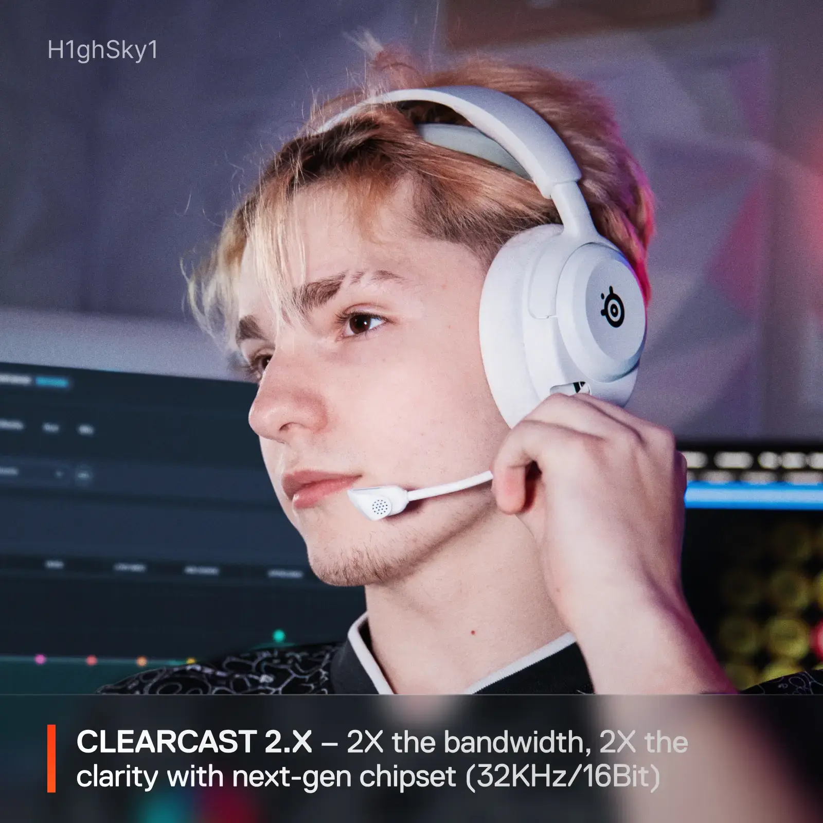 Zoom in on H1ghSky1 ClearCast 2.X - 2X the bandwidth, 2X the clarity with next-gen chipset (32KHz/16Bit).