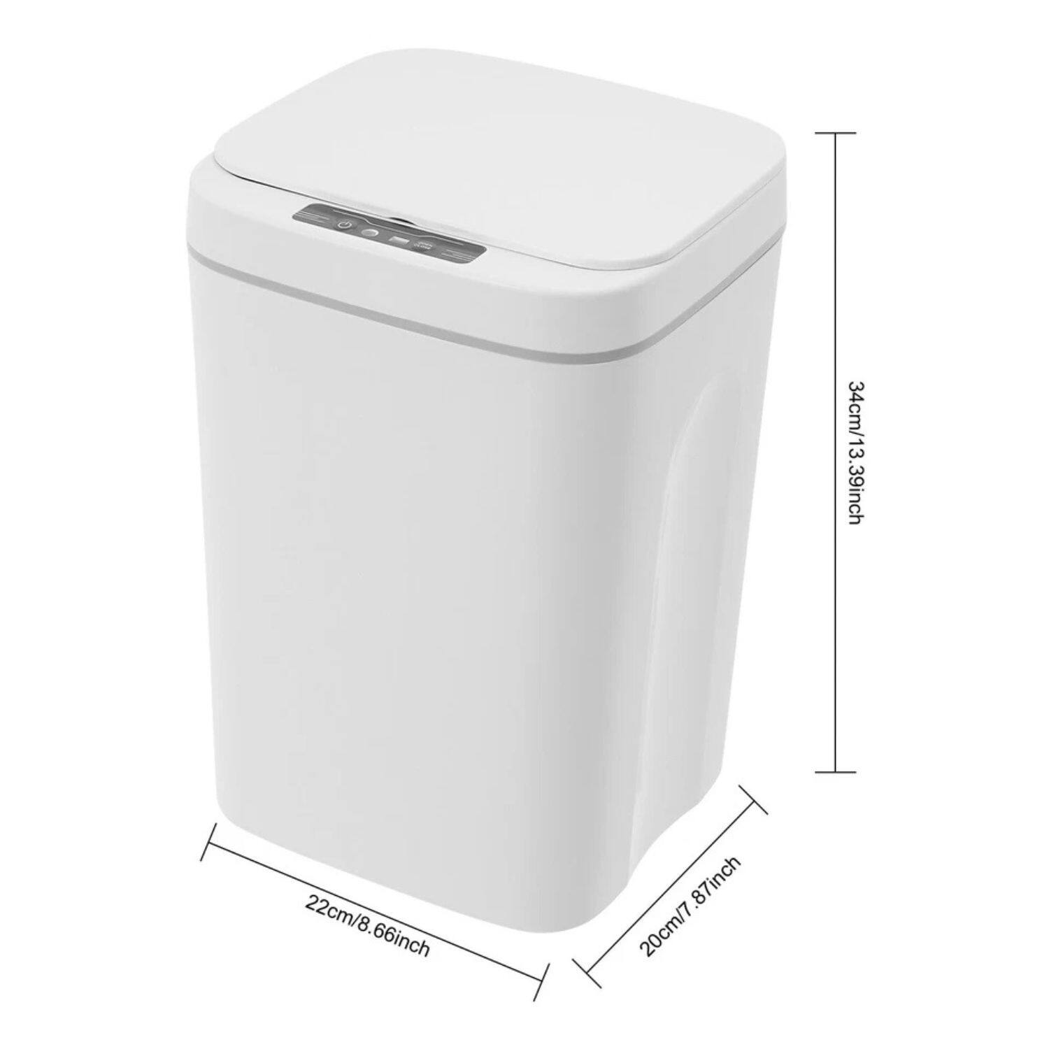 22cm/8.66inch  
22cm/8.66inch  
20cm/7.87inch  
34cm/13.39inch