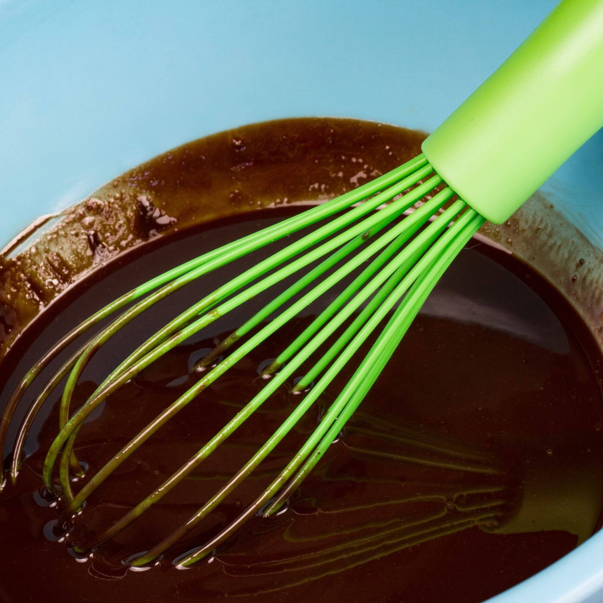 Left. Chef Craft - 11 Piece Premium Silicone Kitchen Tool and Utensil Set - Green - Green.