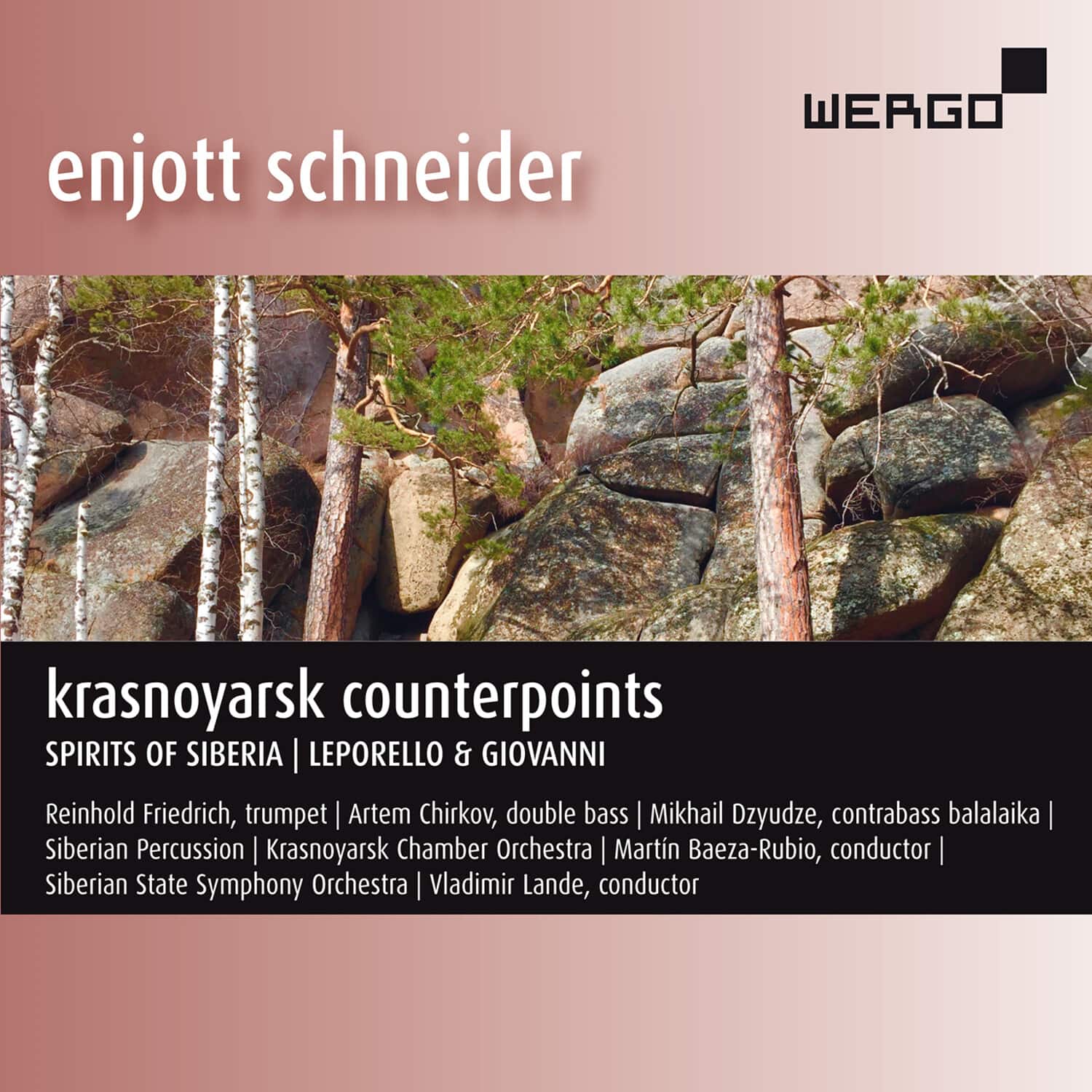 Schneider - Krasnoyarsk Counterpoints  - COMPACT DISCS